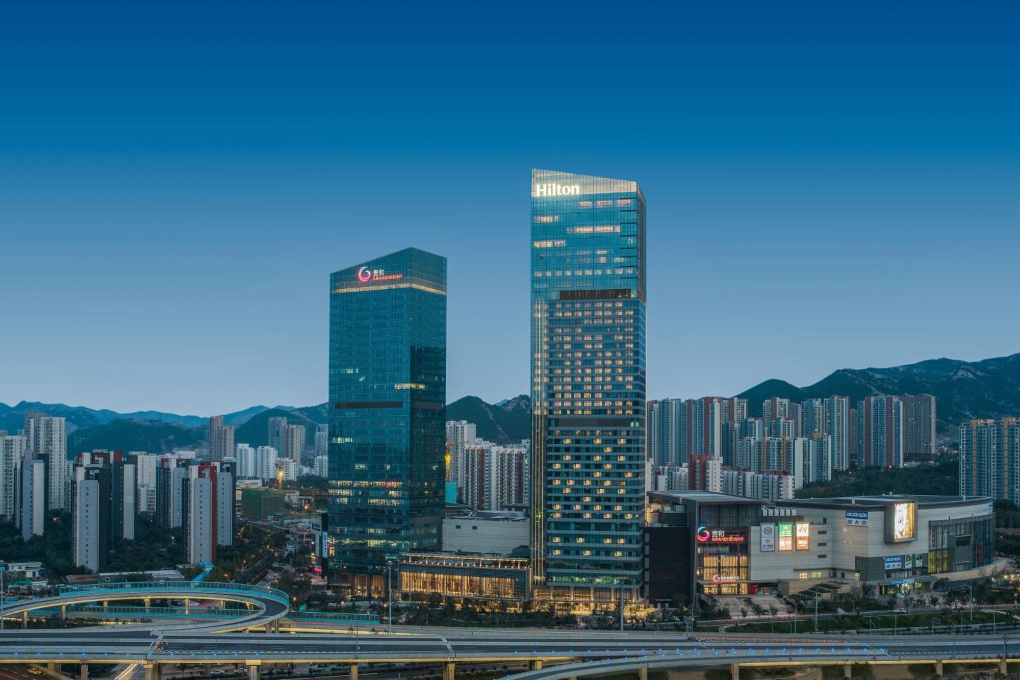 Hilton Jinan South Hotel & Residences Экстерьер фото