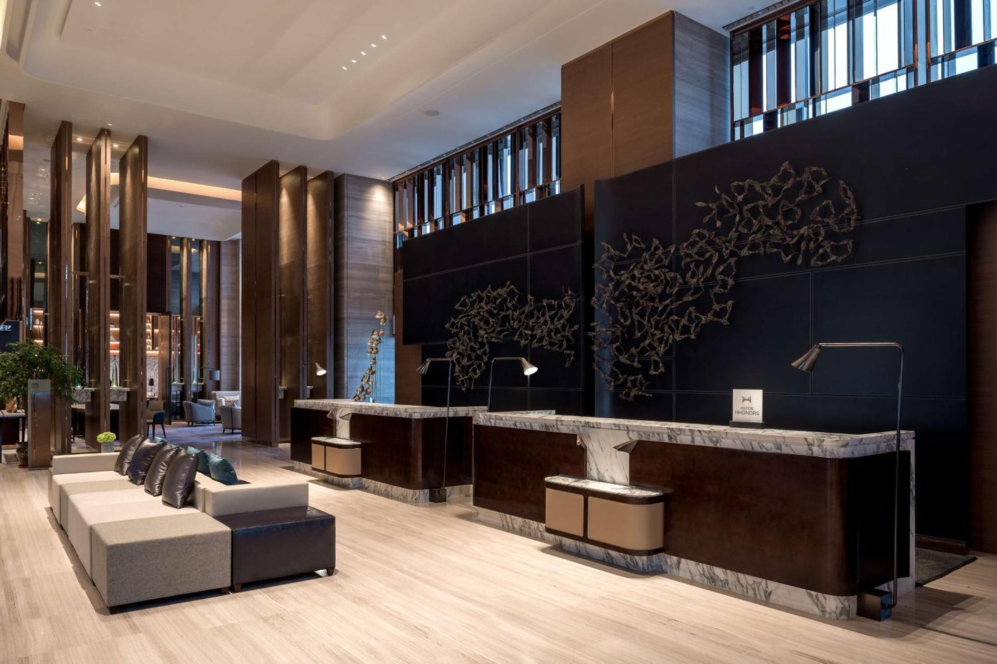 Hilton Jinan South Hotel & Residences Экстерьер фото